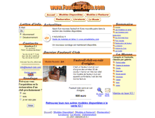Tablet Screenshot of fauteuil-club.com